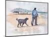 Walking the Dog - 07 (Pen and Watercolour)-Margaret Loxton-Mounted Giclee Print