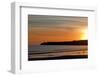 Walking the Dog, the Metal Man on Newtown Head, Tramore, County Waterford, Ireland-null-Framed Photographic Print