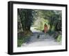 Walking the Dog-Gillian Furlong-Framed Giclee Print