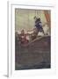 Walking the Plank, Engraved by Anderson-Howard Pyle-Framed Giclee Print