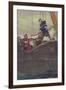 Walking the Plank, Engraved by Anderson-Howard Pyle-Framed Giclee Print