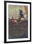 Walking the Plank, Engraved by Anderson-Howard Pyle-Framed Giclee Print