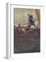 Walking the Plank, Engraved by Anderson-Howard Pyle-Framed Giclee Print