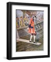 Walking the Plank-null-Framed Giclee Print