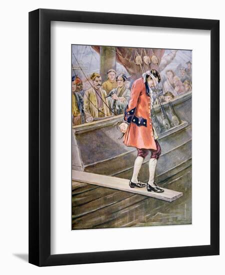 Walking the Plank-null-Framed Giclee Print