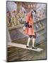 Walking the Plank-null-Mounted Giclee Print