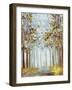 Walking Throug Gold-Allison Pearce-Framed Art Print