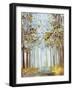 Walking Throug Gold-Allison Pearce-Framed Art Print