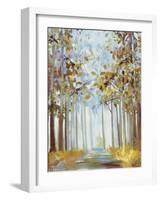 Walking Throug Gold-Allison Pearce-Framed Art Print