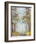 Walking Throug Gold-Allison Pearce-Framed Art Print