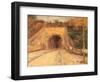 Walking Thru Viaduct, 1887-Vincent van Gogh-Framed Giclee Print