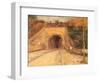 Walking Thru Viaduct, 1887-Vincent van Gogh-Framed Giclee Print