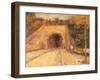 Walking Thru Viaduct, 1887-Vincent van Gogh-Framed Giclee Print