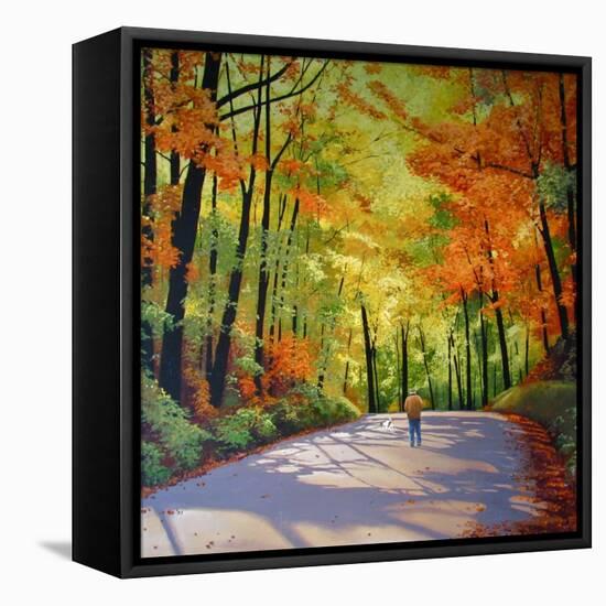 Walking Together-Tina Palmer-Framed Stretched Canvas