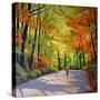 Walking Together-Tina Palmer-Stretched Canvas