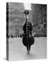 Walking Violin in Philadelphia Mummers' Parade, 1917-Bettmann-Stretched Canvas