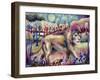 Walking with Dad-Josh Byer-Framed Giclee Print