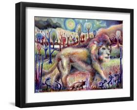 Walking with Dad-Josh Byer-Framed Giclee Print