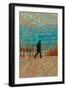 Walking-Andre Burian-Framed Giclee Print