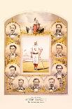 First Nine of the Cincinnati (Red Stockings) Base Ball Club-Tuchfarber, Walkley & Moellman-Stretched Canvas