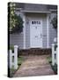 Walkway and Front Door of House-null-Stretched Canvas