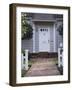 Walkway and Front Door of House-null-Framed Photographic Print