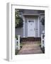 Walkway and Front Door of House-null-Framed Photographic Print