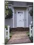 Walkway and Front Door of House-null-Mounted Photographic Print