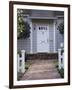 Walkway and Front Door of House-null-Framed Photographic Print