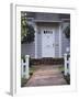 Walkway and Front Door of House-null-Framed Photographic Print