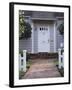 Walkway and Front Door of House-null-Framed Photographic Print