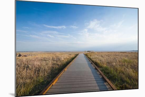 Walkway Going Through the Badlands National Park, South Dakota, Usa-Michael Runkel-Mounted Photographic Print