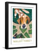 Walky Time-Mark Ulriksen-Framed Art Print