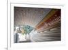 Wall and Ceiling Murals Inside the Temple of the Sacred Tooth Relic, Kandy, Sri Lanka-Charlie-Framed Photographic Print