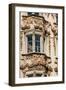 Wall art mural on buildings in Old Town Innsbruck, Tyrol, Austria.-Michael DeFreitas-Framed Photographic Print