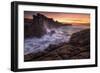 Wall By The Sea-Joshua Zhang-Framed Giclee Print