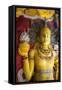 Wall Carving of Buddhist Icon-Charlie-Framed Stretched Canvas