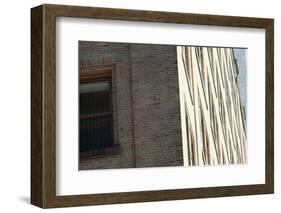 Wall Crack Caused by Earthquake-null-Framed Photographic Print