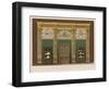 Wall Decoration and Cabinets by Mr J C Crace, London-null-Framed Giclee Print