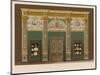 Wall Decoration and Cabinets by Mr J C Crace, London-null-Mounted Giclee Print