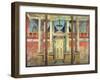 Wall Decoration from the Villa of P Fannius at Boscoreale, Near Pompeii-null-Framed Giclee Print