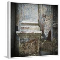 Wall Detail with Old Paint, Havana, Cuba, West Indies, Central America-Lee Frost-Framed Photographic Print