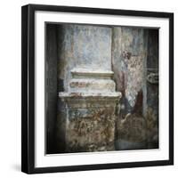 Wall Detail with Old Paint, Havana, Cuba, West Indies, Central America-Lee Frost-Framed Photographic Print