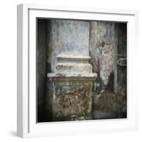 Wall Detail with Old Paint, Havana, Cuba, West Indies, Central America-Lee Frost-Framed Photographic Print