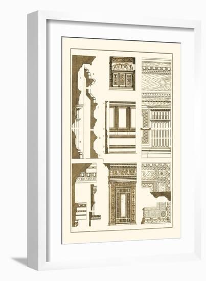 Wall-Facing with Wood-Paneling-J. Buhlmann-Framed Art Print