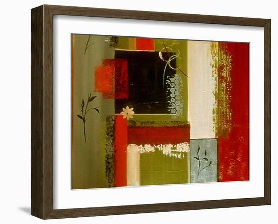 Wall Flowers II-Ruth Palmer Digital-Framed Art Print