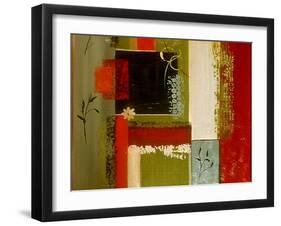 Wall Flowers II-Ruth Palmer Digital-Framed Art Print