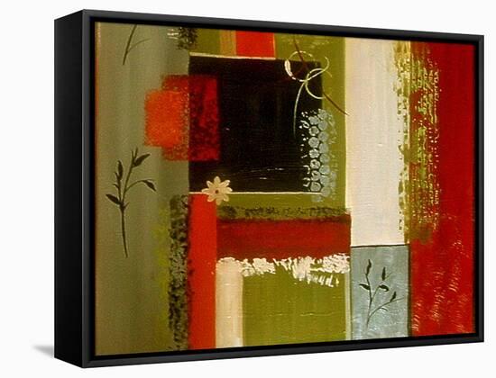Wall Flowers II-Ruth Palmer Digital-Framed Stretched Canvas