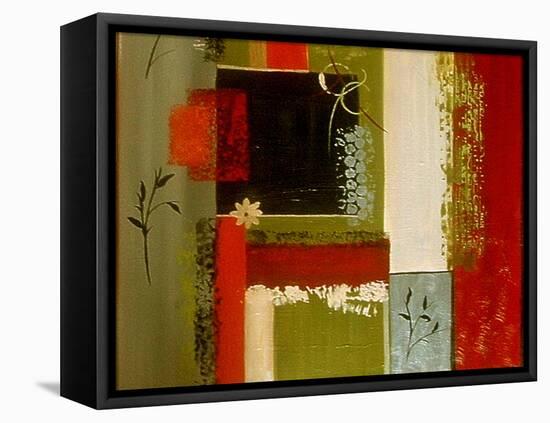 Wall Flowers II-Ruth Palmer Digital-Framed Stretched Canvas