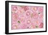 Wall Flowers Pink-Cora Niele-Framed Giclee Print